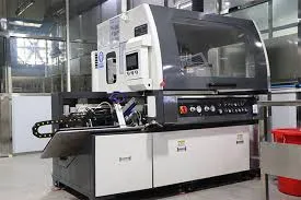 Silk-screen printing machine for metal labels